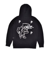 Pop/ORDER Logo Hooded Sweat Black