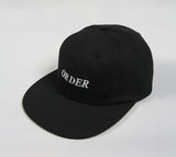 Order Logo 6 Panel hat (Black)